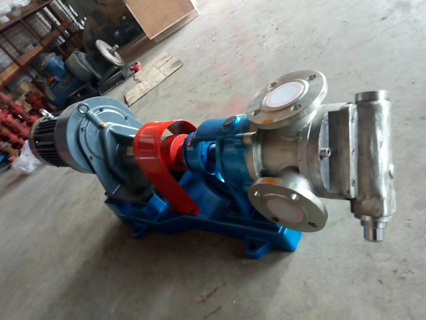 304不銹鋼轉子泵 不銹鋼帶安全閥轉子泵保溫轉子